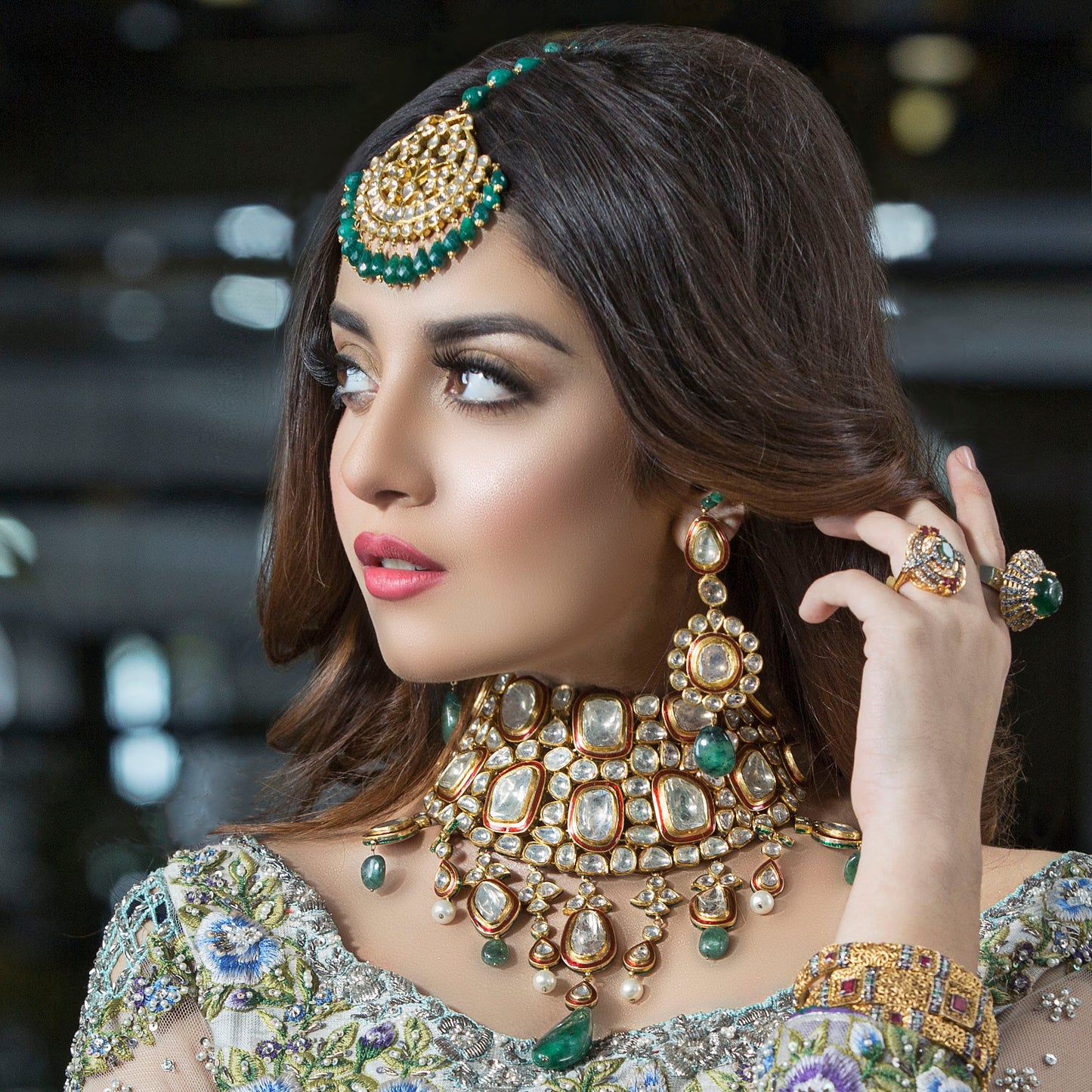 Diamond Polki Set