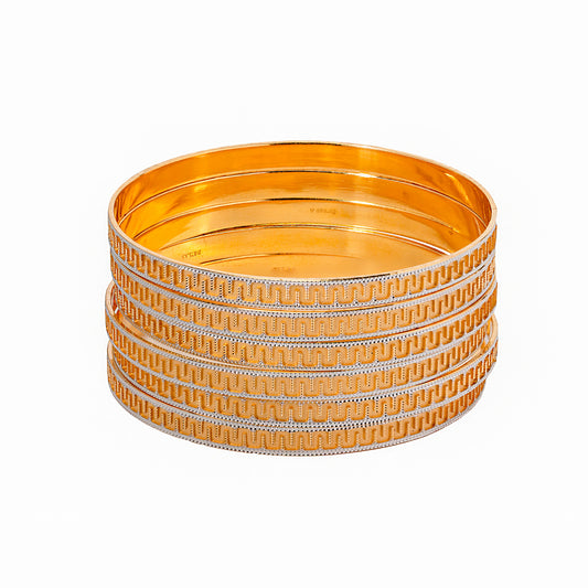 GOLD BANGLES-K13797