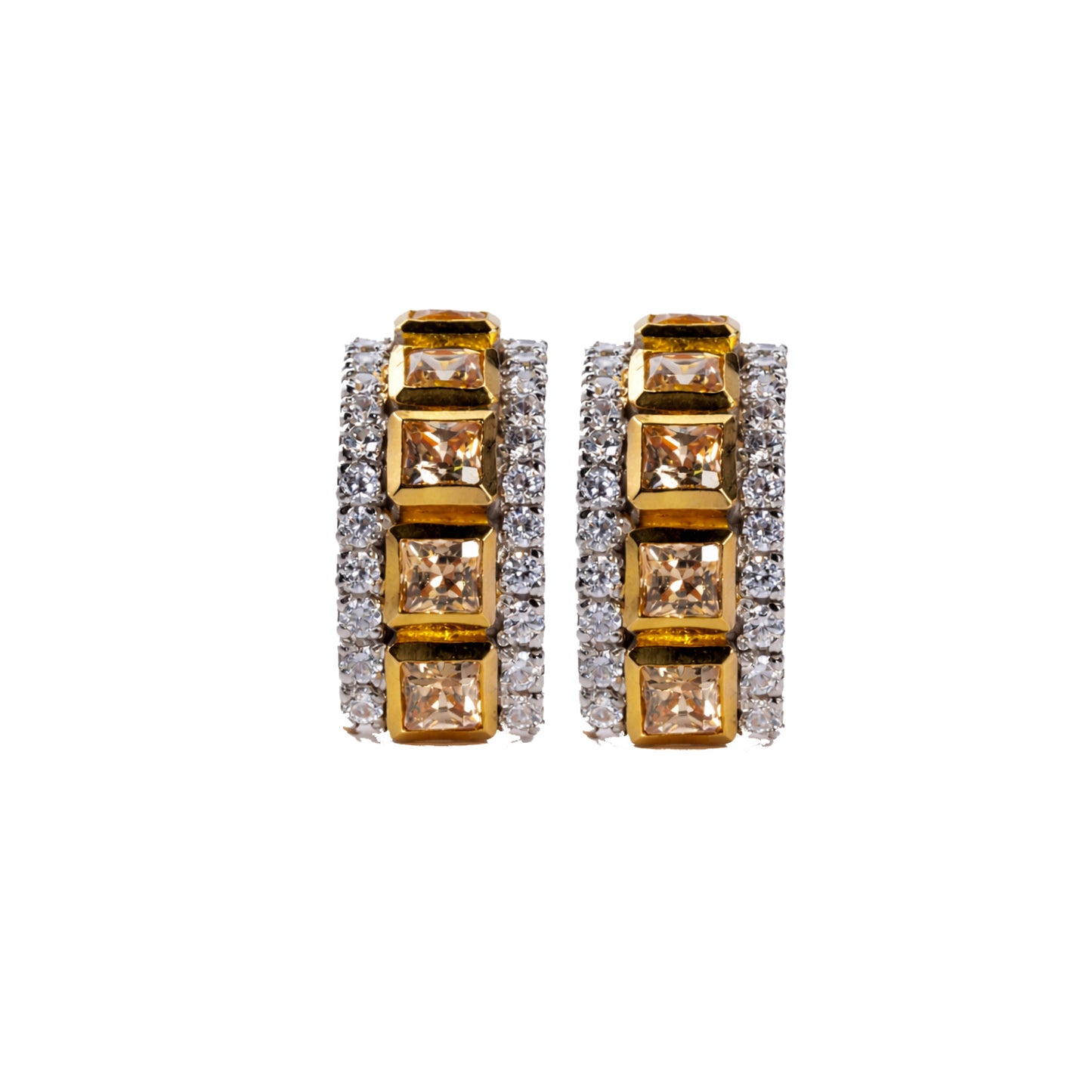 Gold Earrings-T08329