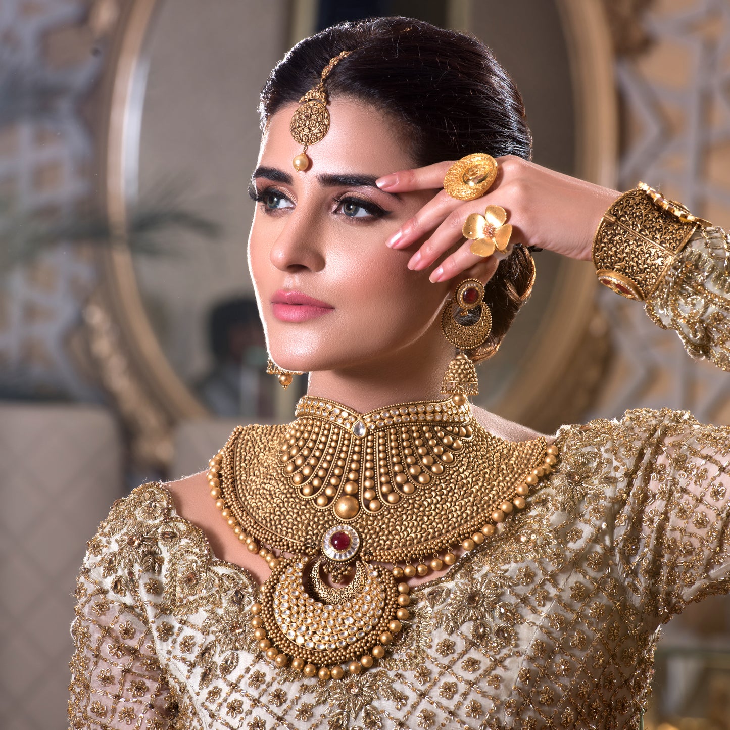Gold Bridal Set
