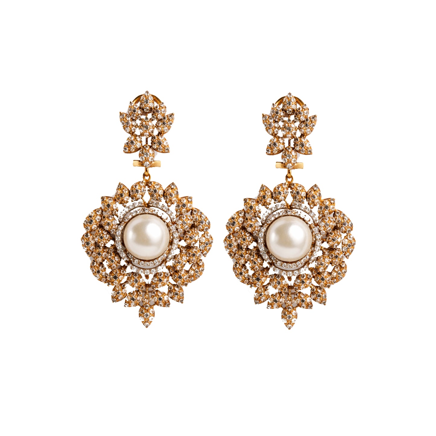 Gold Earrings-T08421