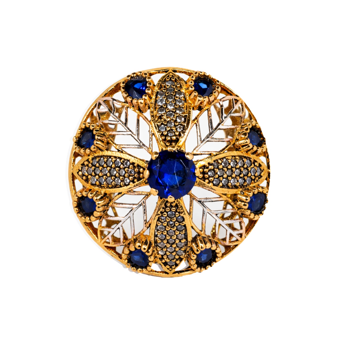 GOLD RING-R09245