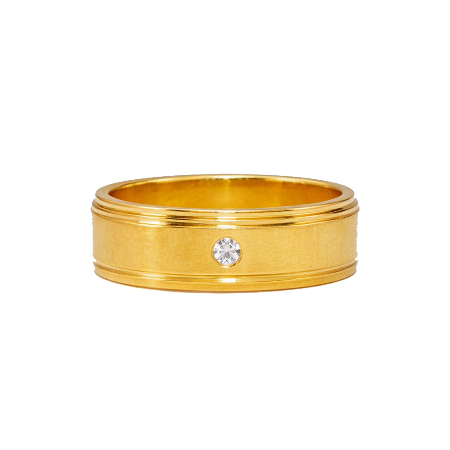 MEN GOLD RING-R05965