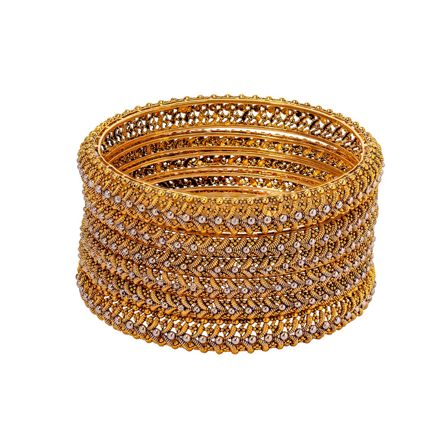 GOLD BANGLES-K13824