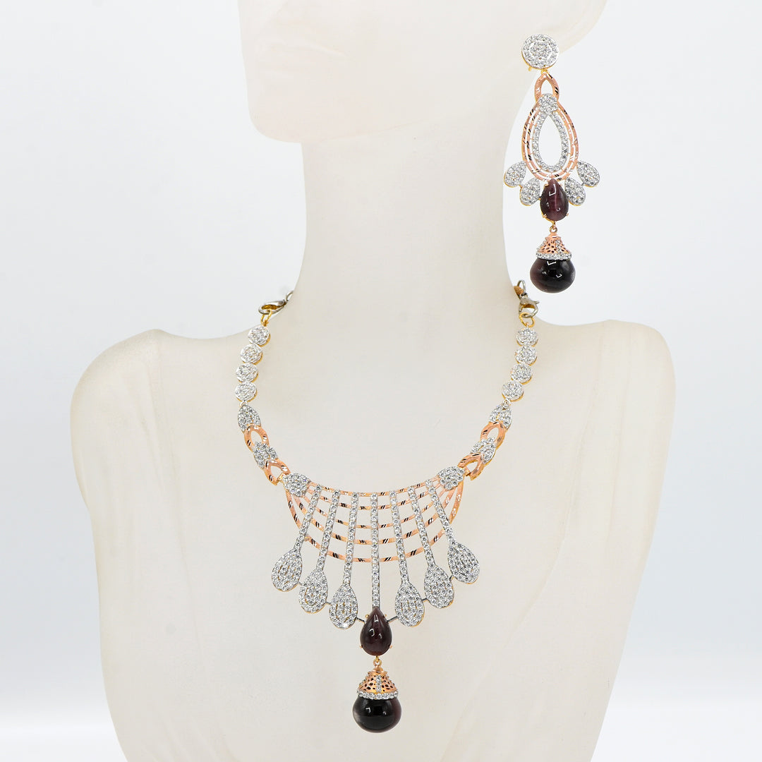 Gold Necklace Set