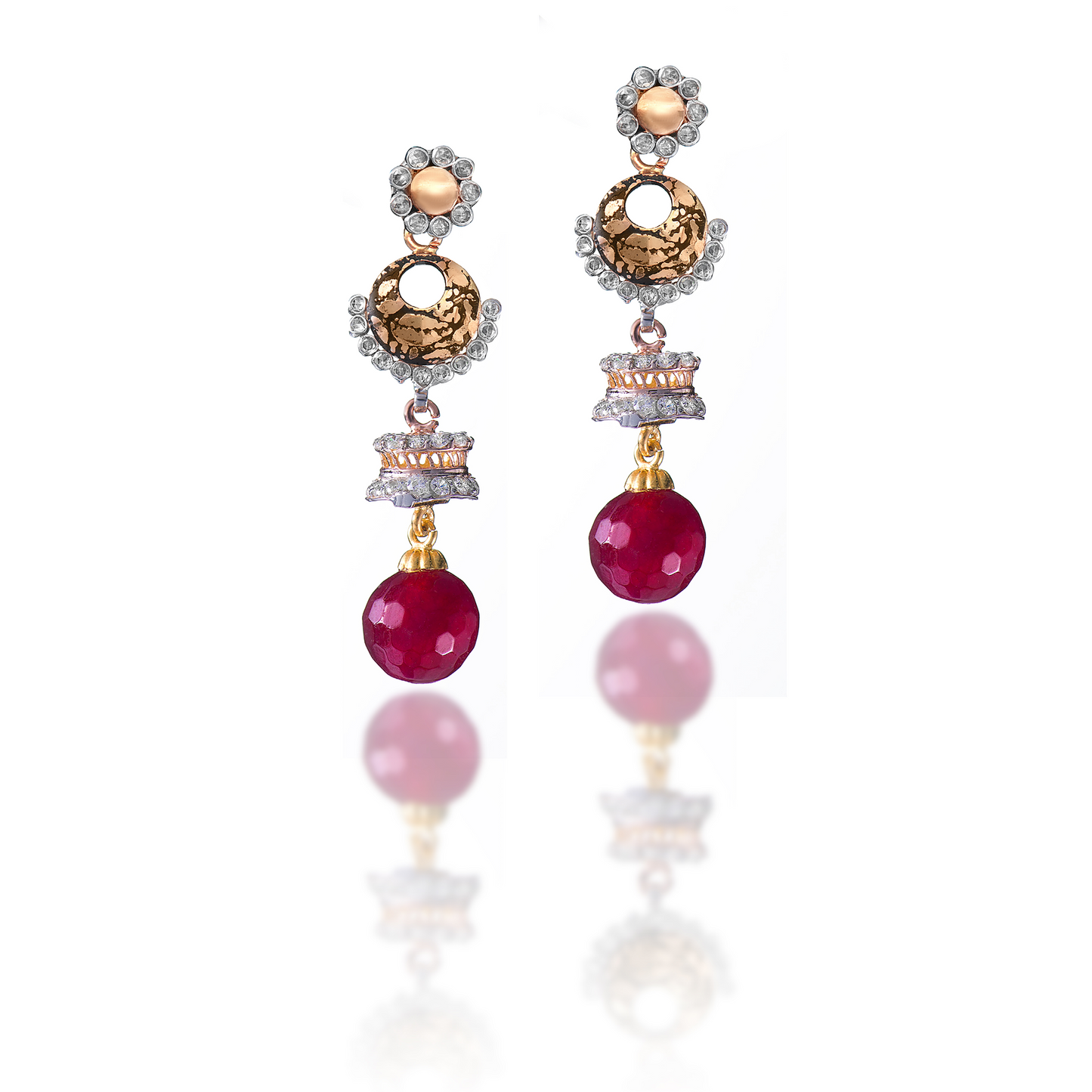Gold Earrings-T06763