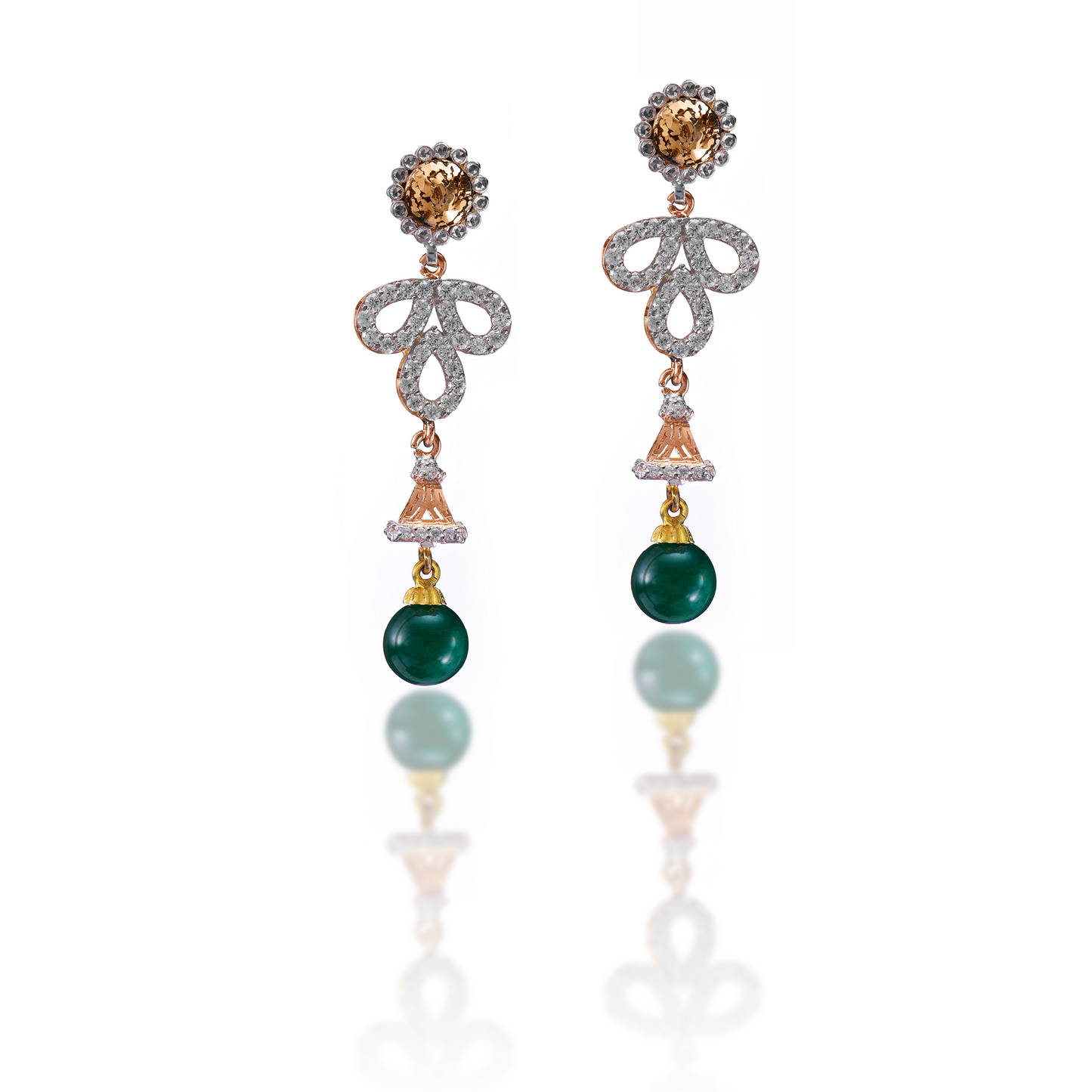 Gold Earrings-T06765