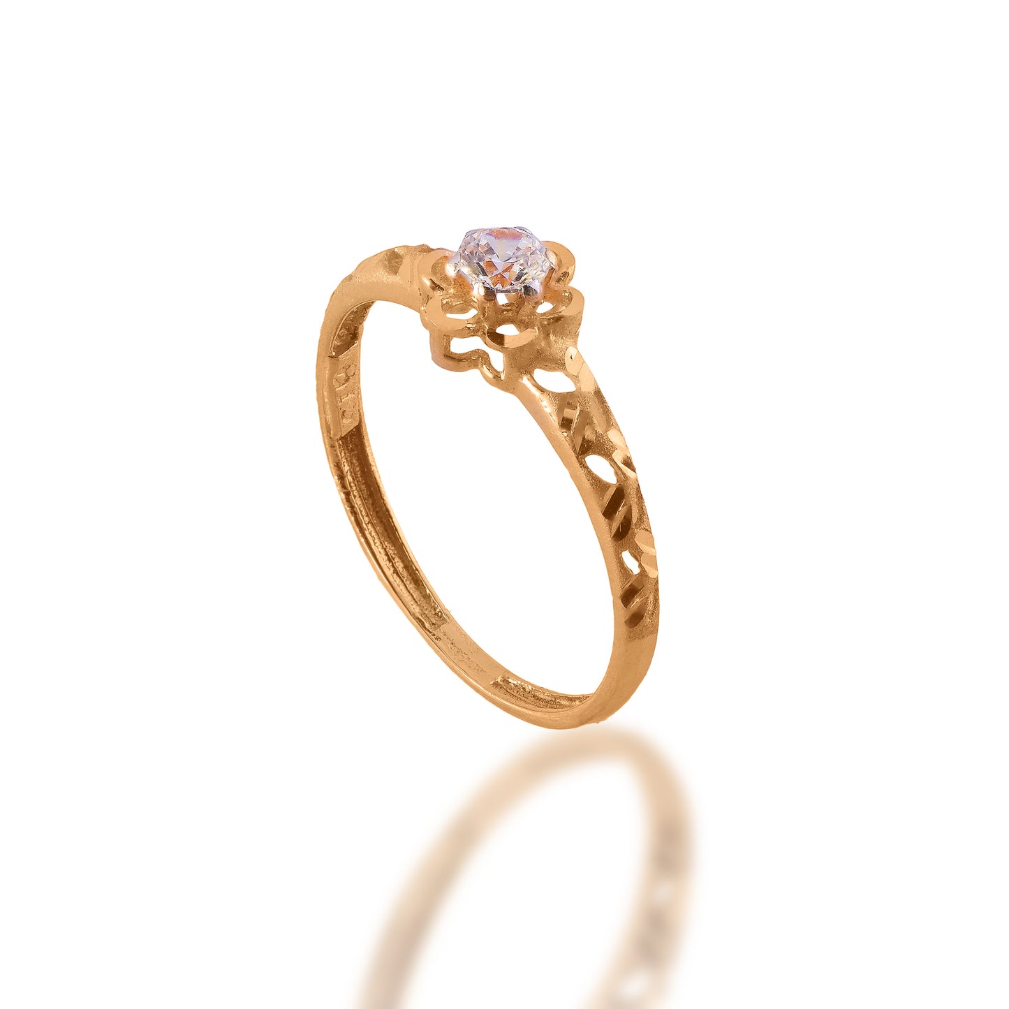 GOLD RING-R12730