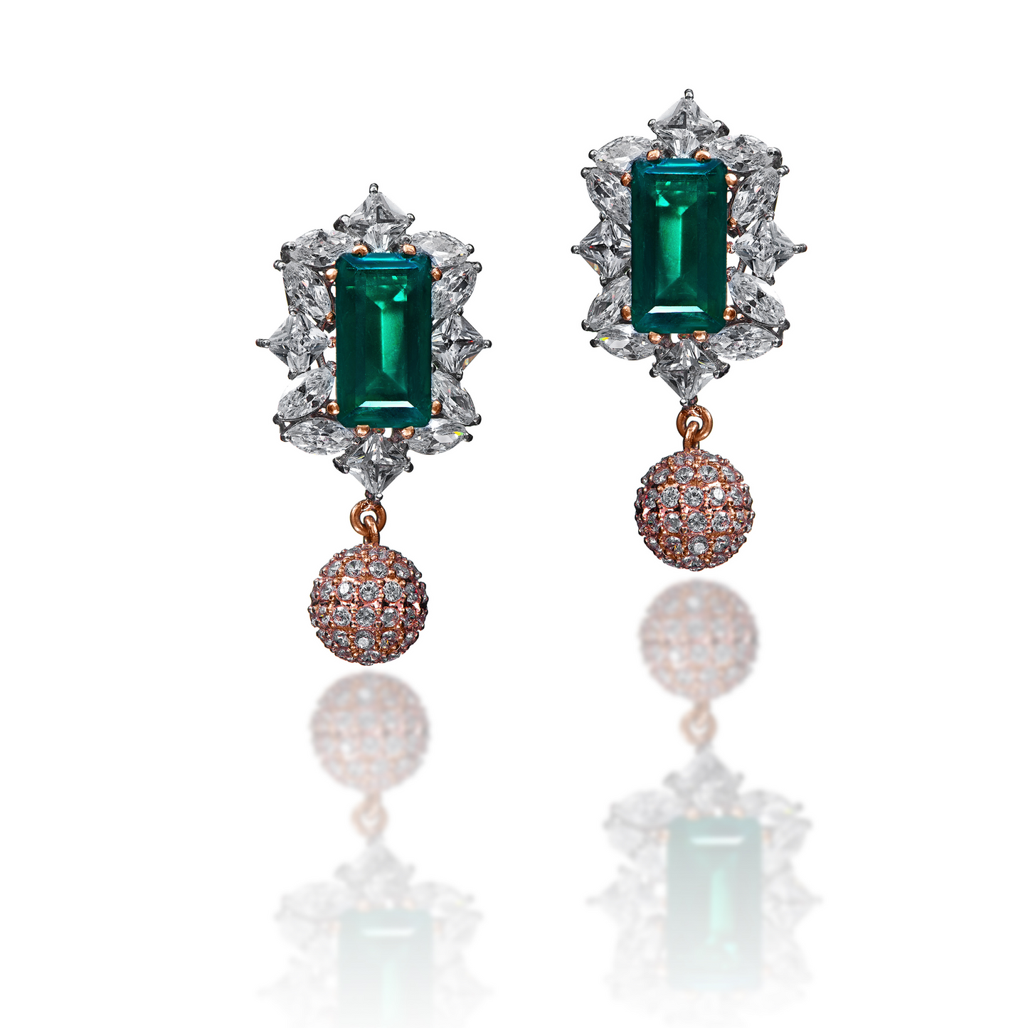 Gold Earrings-T06283