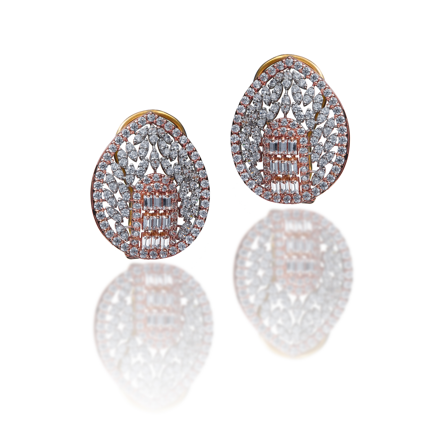 Gold Earrings-T06083