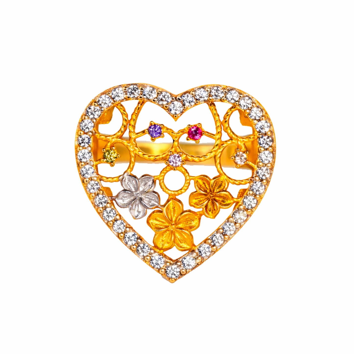 GOLD RING-R07253
