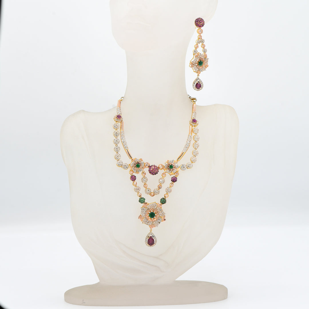 Gold Necklace Set