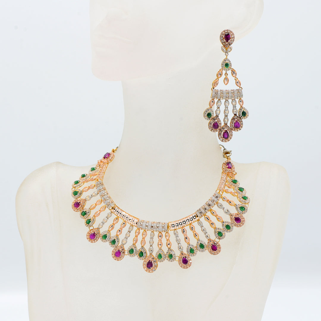 Gold Necklace Set