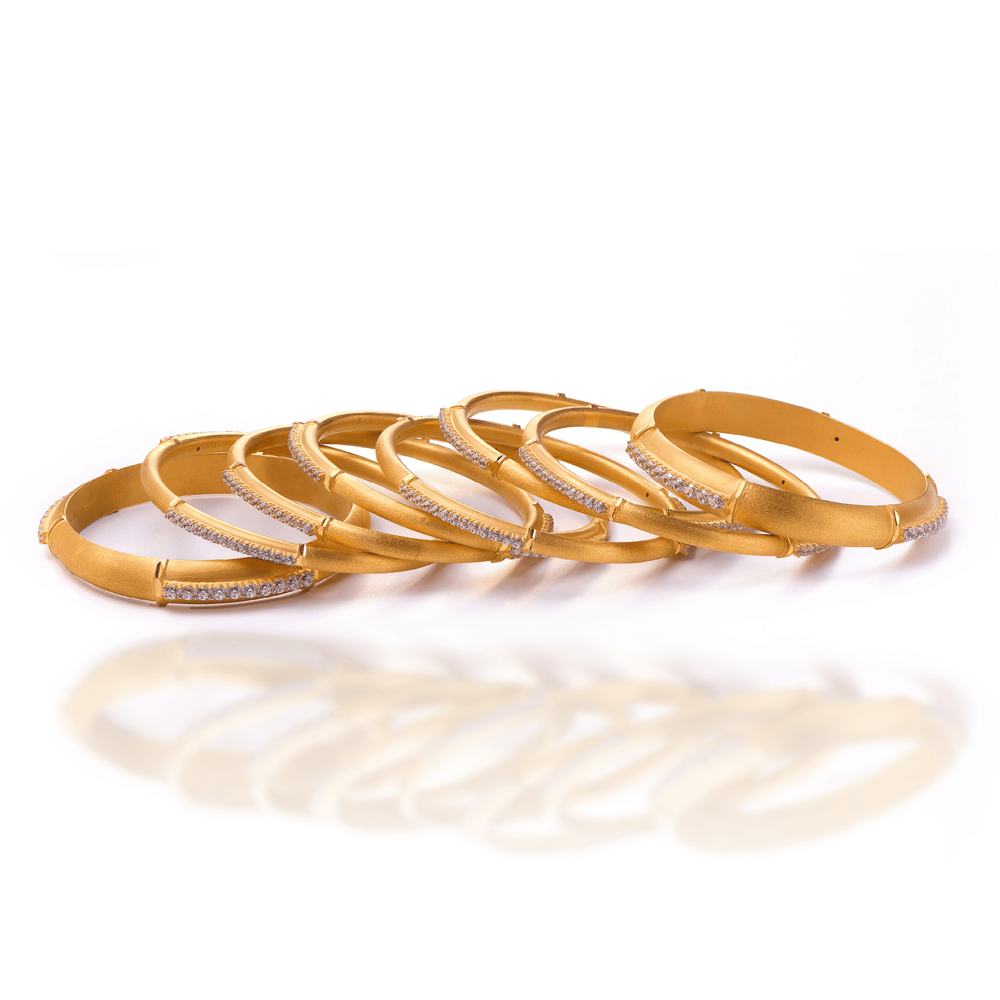 GOLD BANGLES-K13082