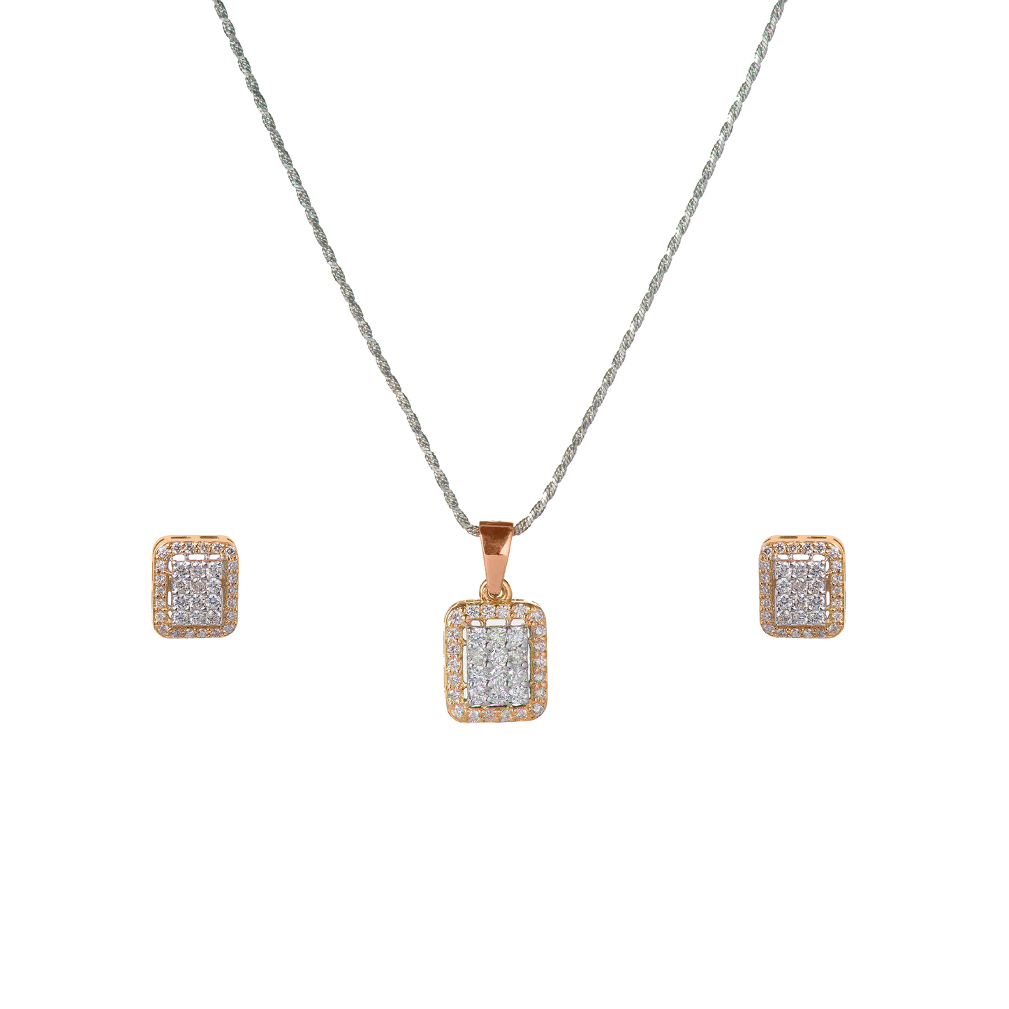 DIAMOND PENDANT SET
