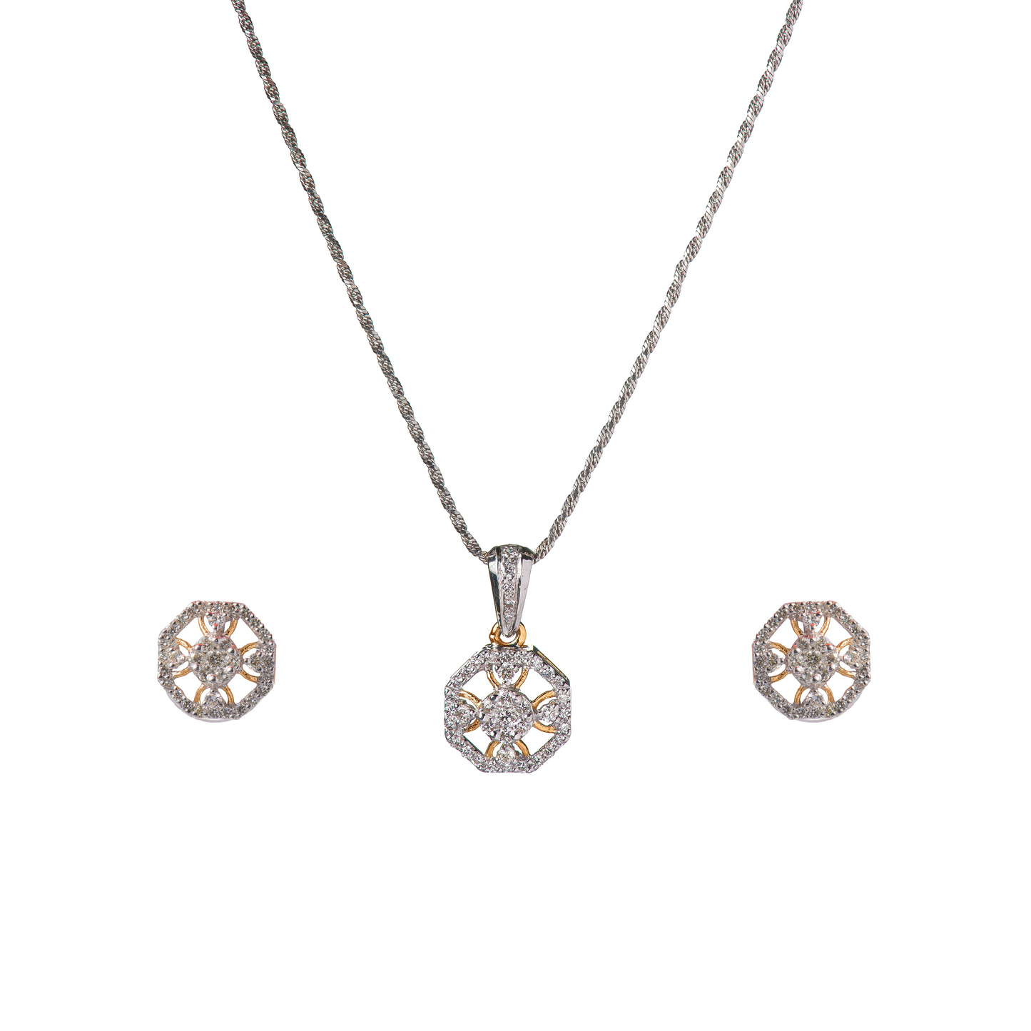 DIAMOND PENDANT SET