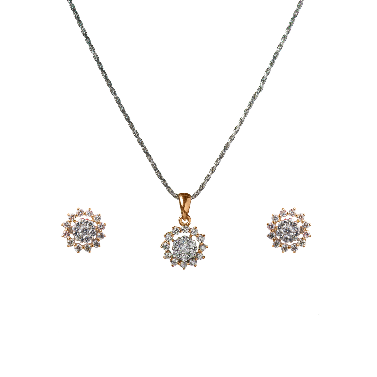 DIAMOND PENDANT SET