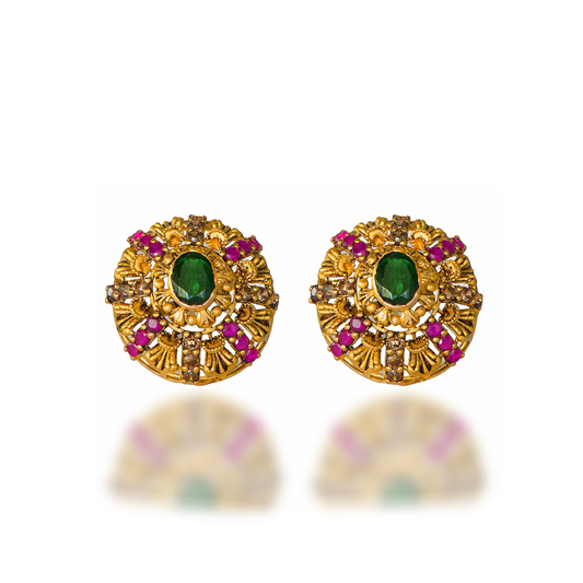 GOLD PENDANT SET-LS04057