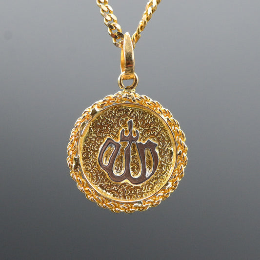 Gold pendant