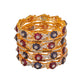 GOLD BANGLES-K12396