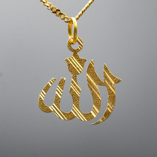 Gold pendant