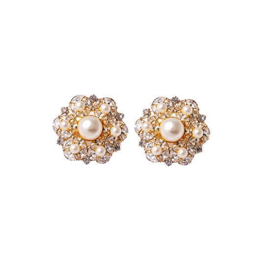 Gold Earrings-T04314
