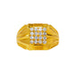 MEN GOLD RING-R12244
