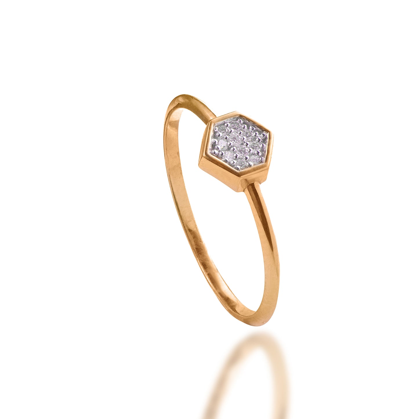 Gold Heart Ring
