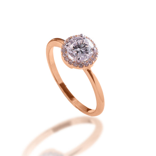 Gold Heart Ring