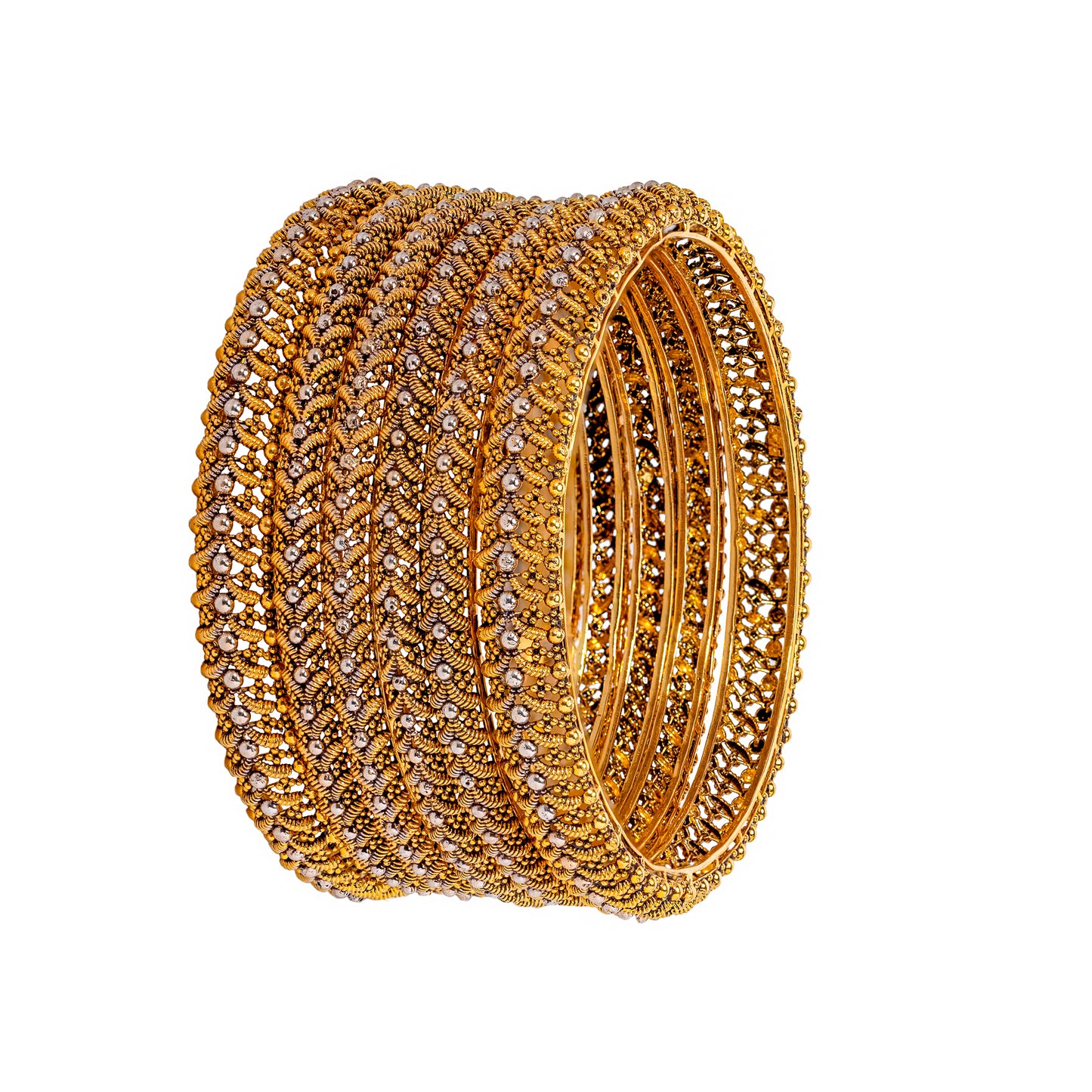 GOLD BANGLES-K13824