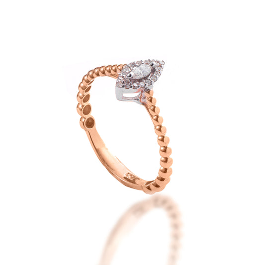 Gold Heart Ring