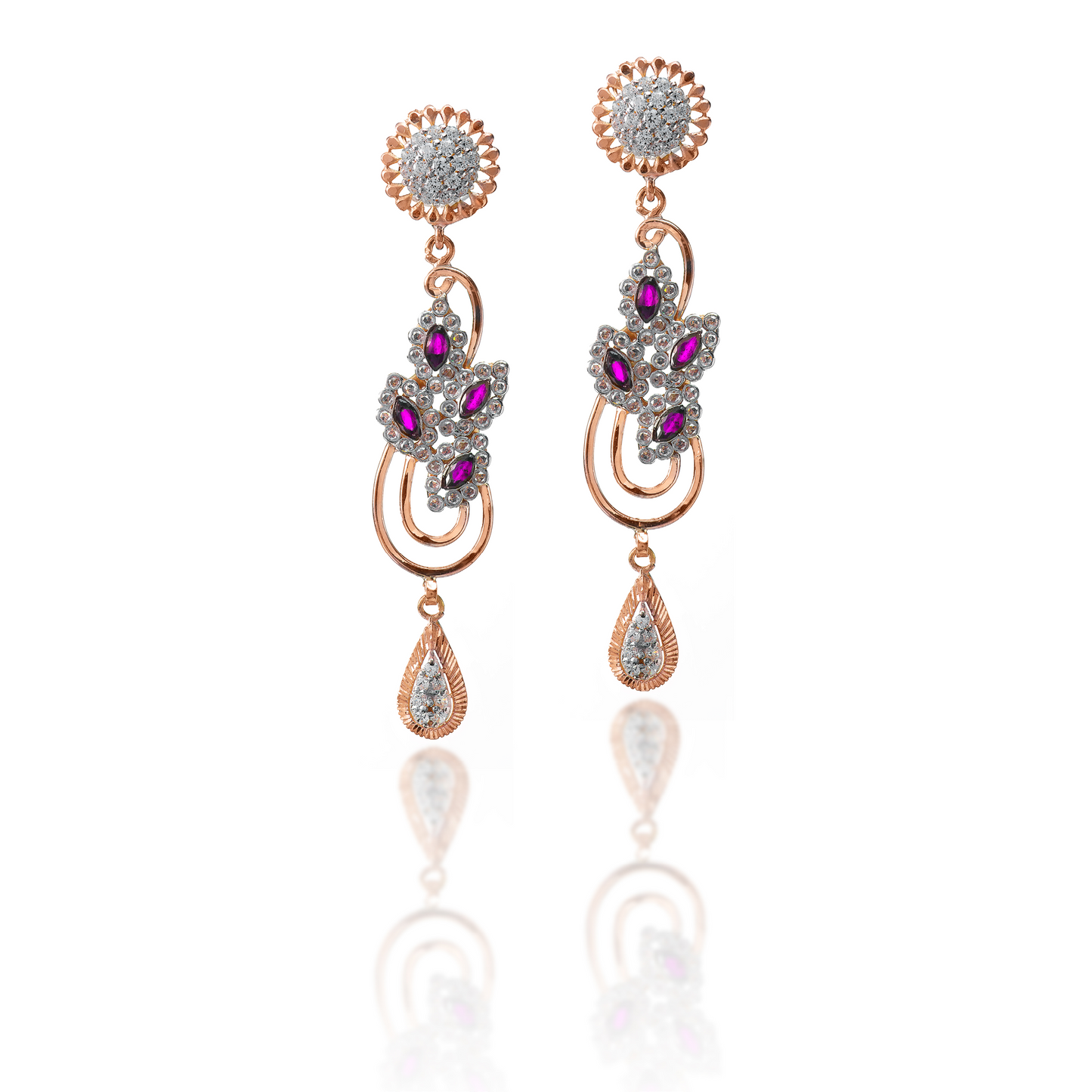Gold Earrings-T06774