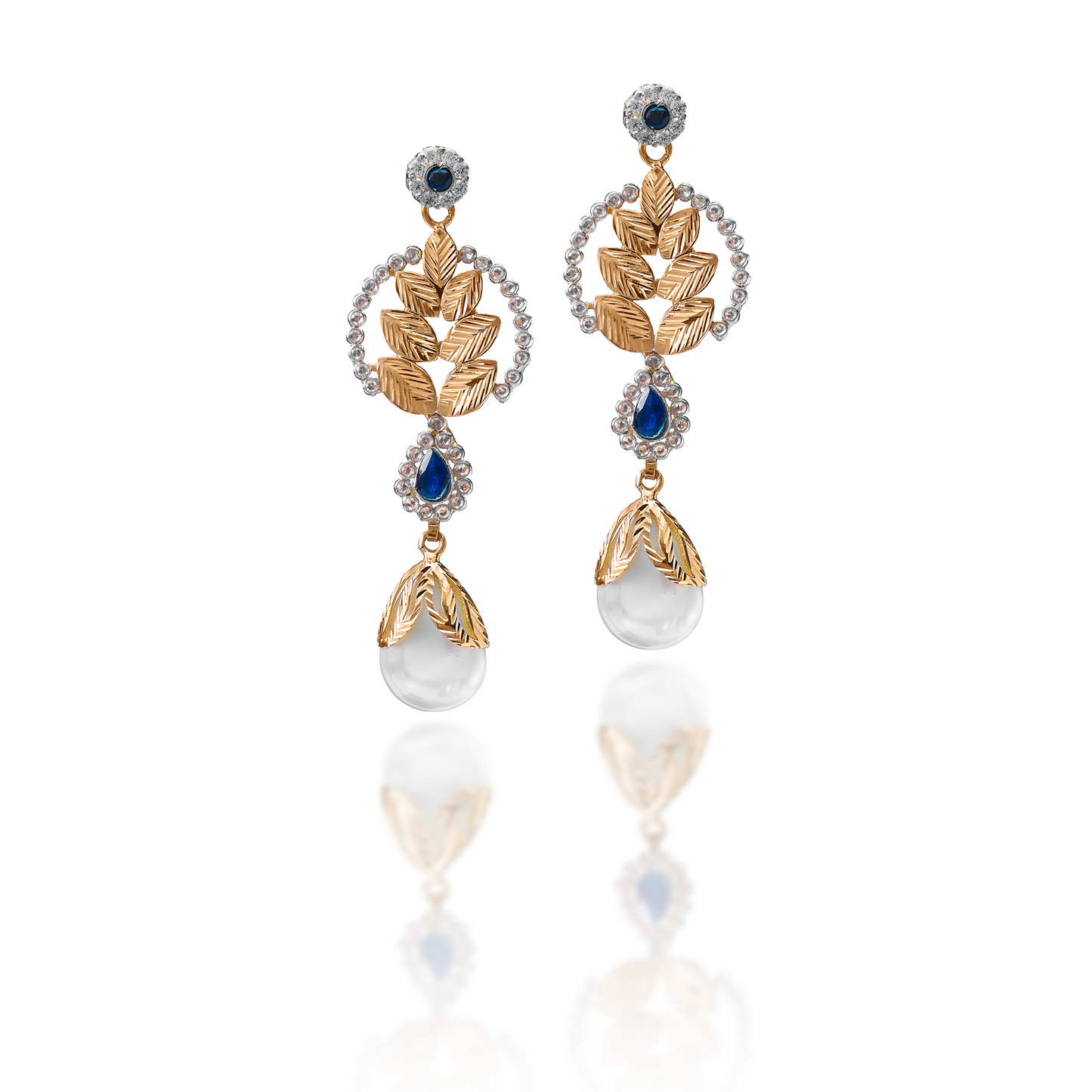 Gold Earrings-T06766