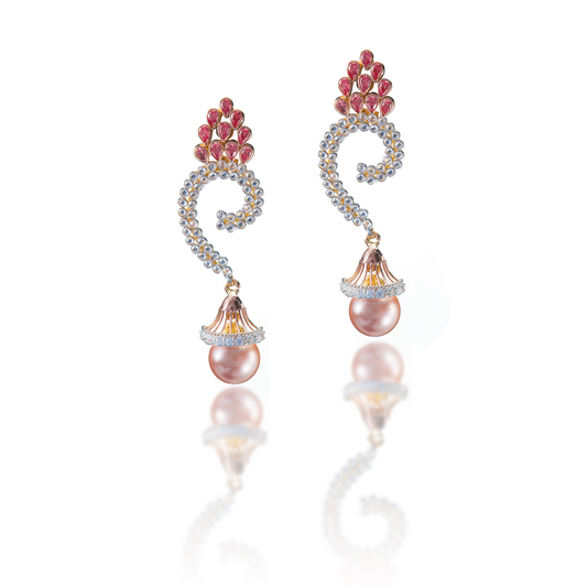 Gold Earrings-T06769