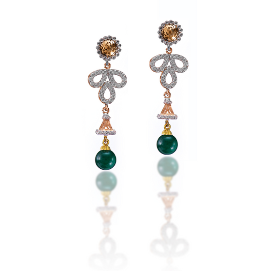 Gold Earrings-T06765