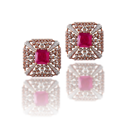Gold Earrings-T06138
