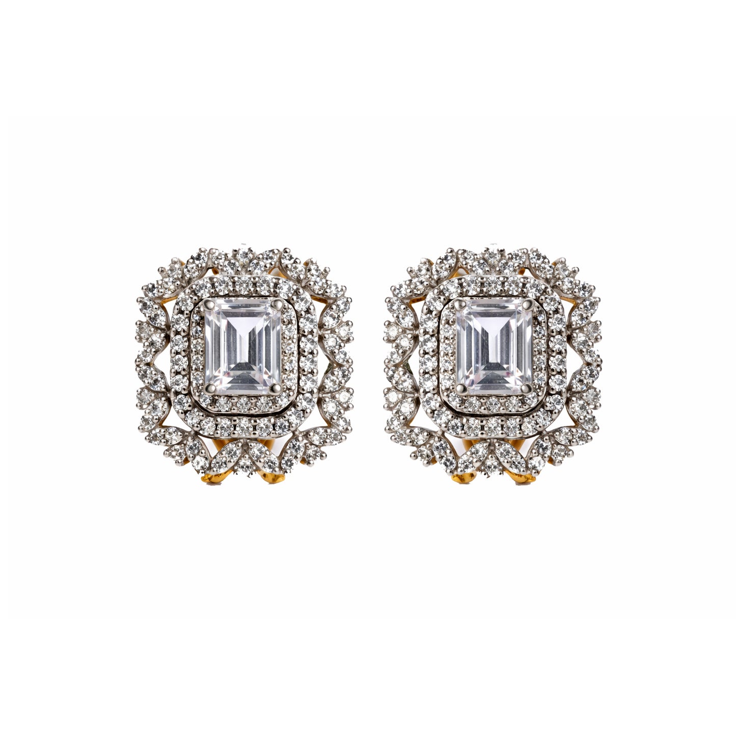Gold Earrings-T06169