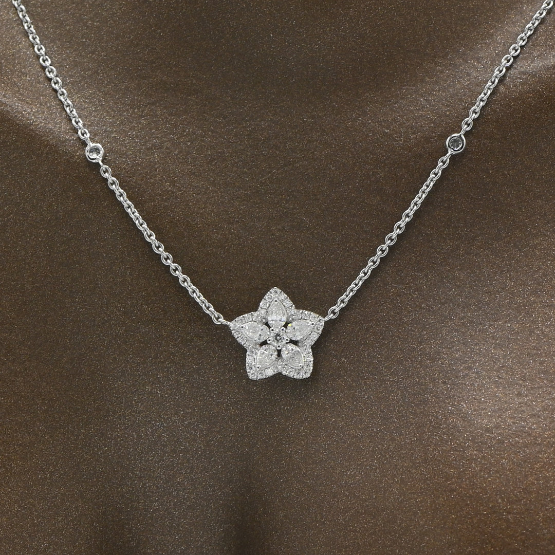 Wildflower Diamond Pendant