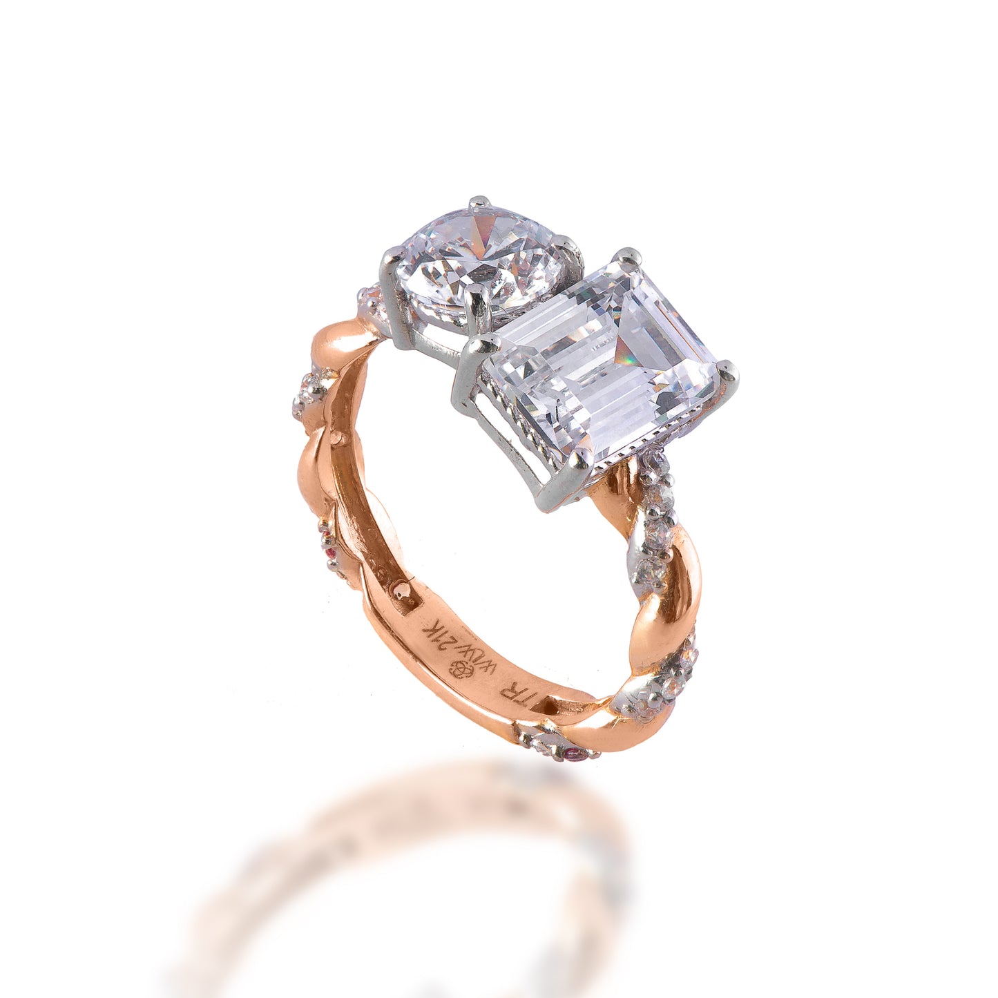 GOLD RING-R12624