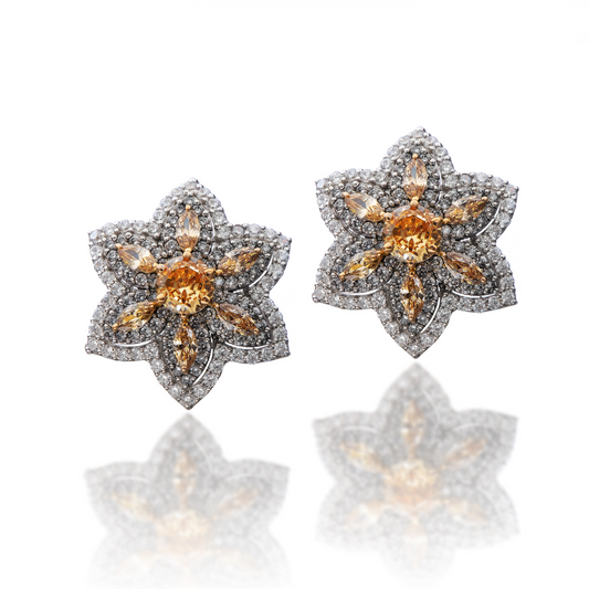 Gold Earrings-T06143