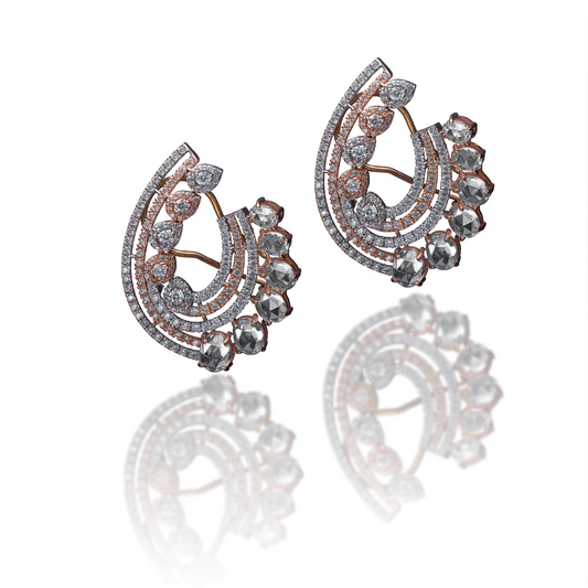 Gold Earrings-T06079