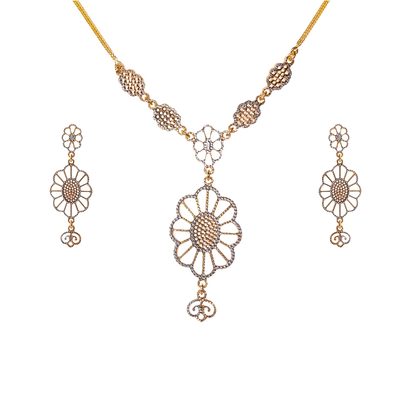 GOLD NECKLACE-NS06308