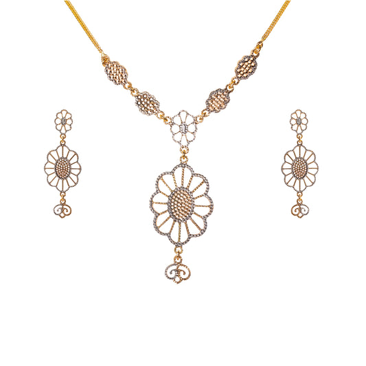 GOLD NECKLACE-NS06308