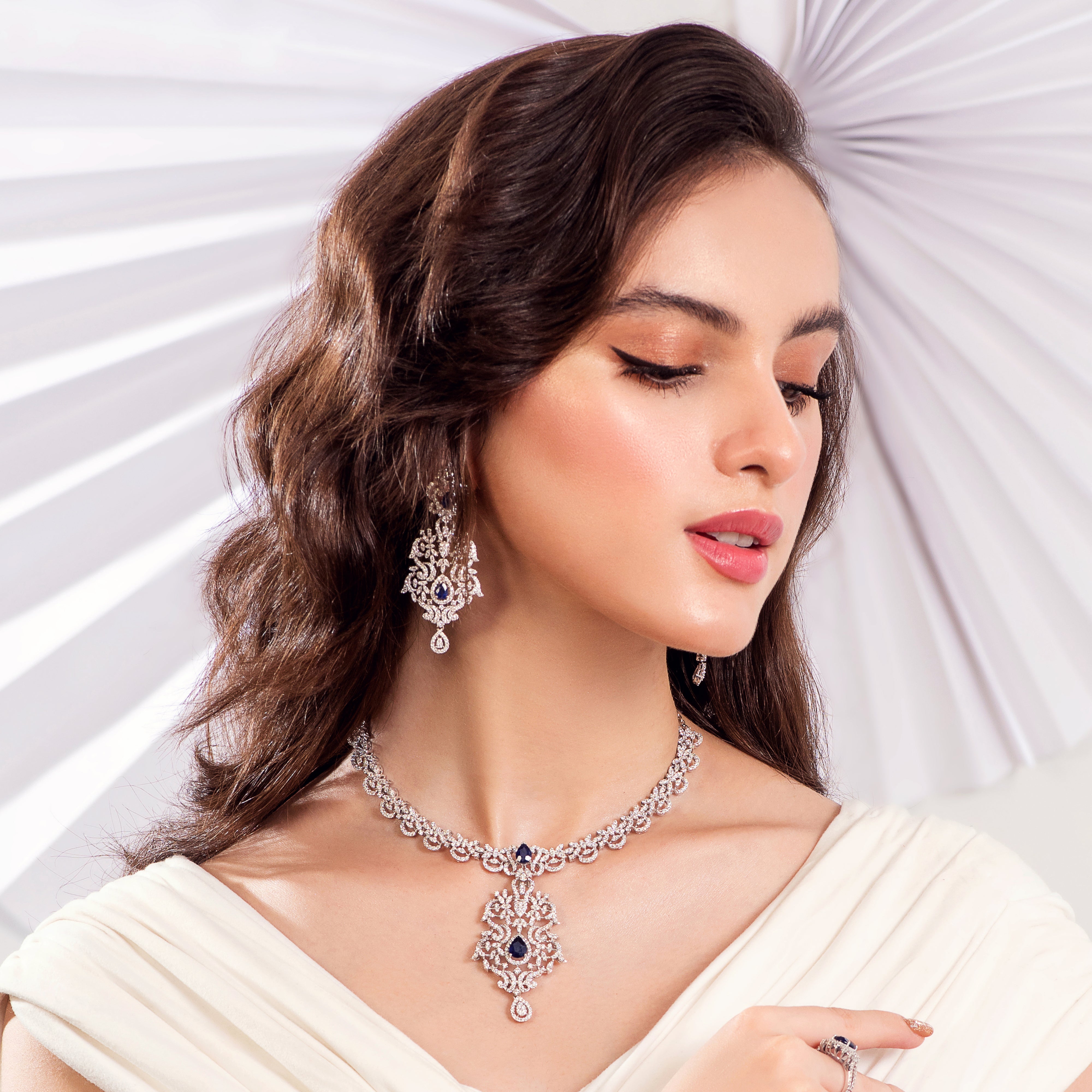 Diamond Bridal Set Waseem Jewellers diamond-bridal-set-waseem-jewellers