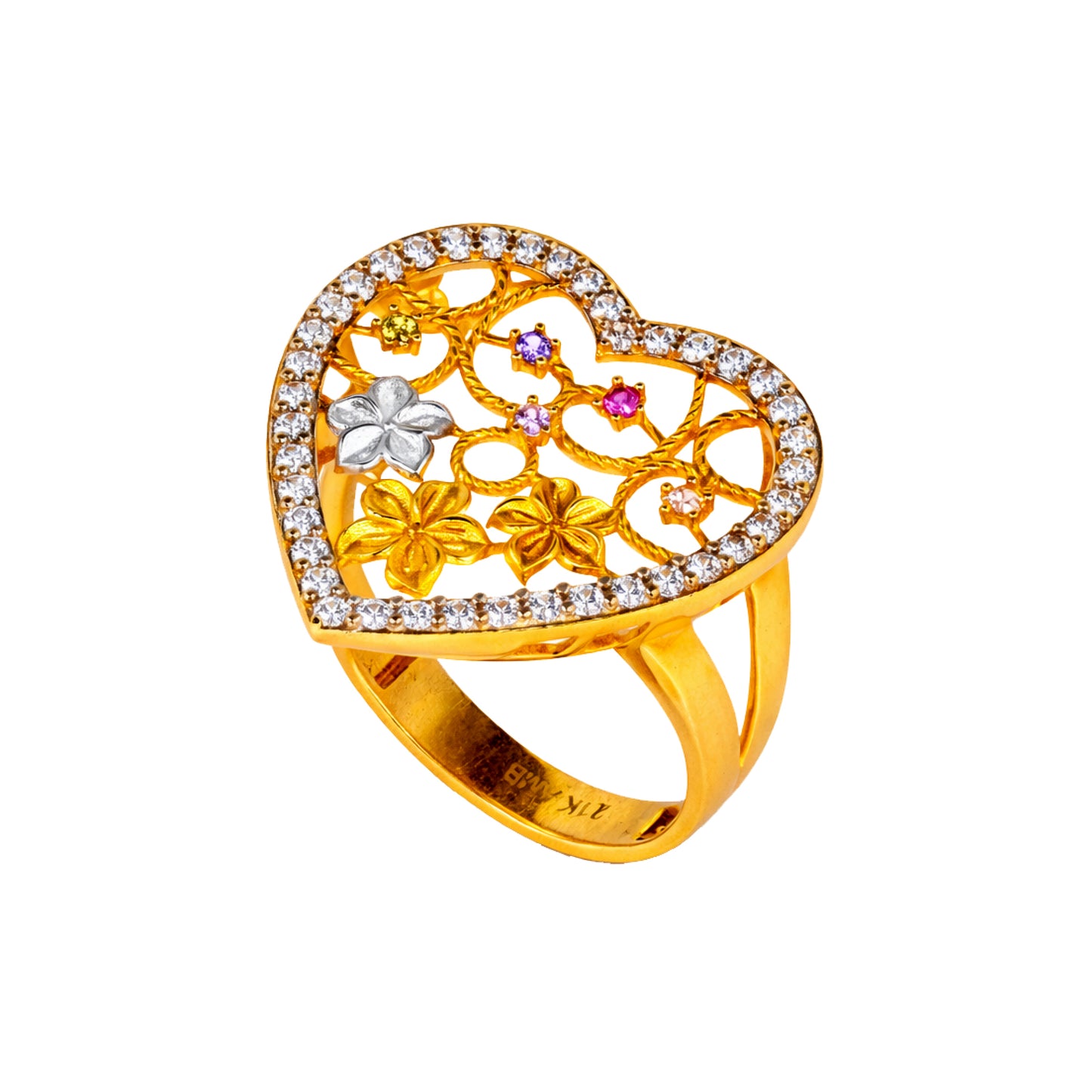 GOLD RING-R07253