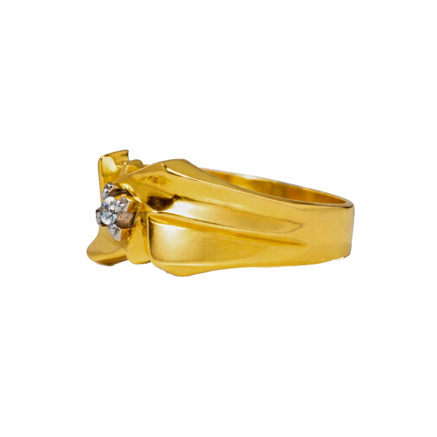 MEN GOLD RING-R12103