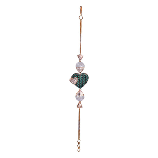 Gold Heart Bracelet