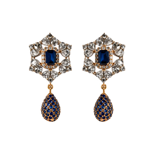 Gold Earrings-T06296