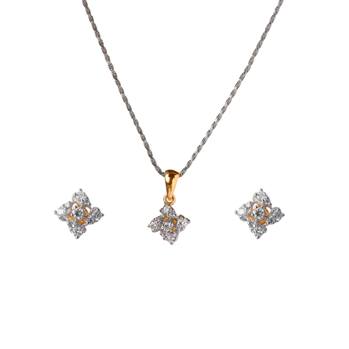 DIAMOND PENDANT SET