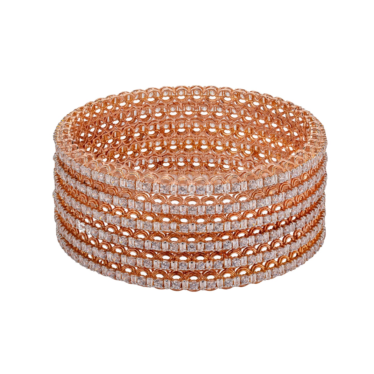 GOLD BANGLES-K13705